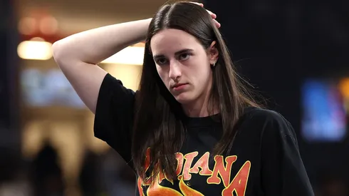 Caitlin Clark #22 of the Indiana Fever.