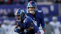 Saquon Barkley and Daniel Jones during their time at the Giants