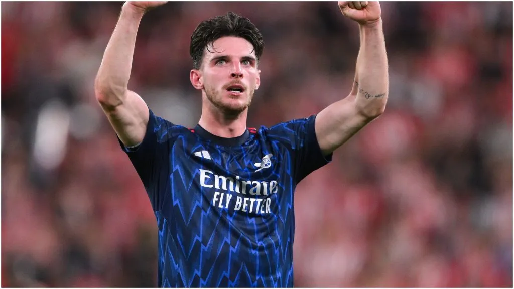 Declan Rice of Arsenal FC – David Ramos/Getty Images