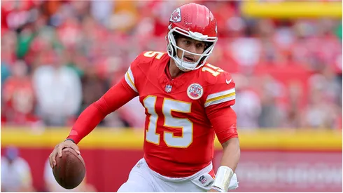Patrick Mahomes of the Kansas City Chiefs