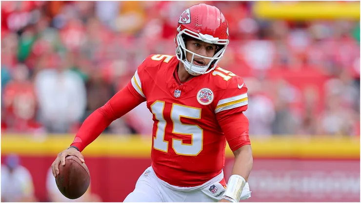 Patrick Mahomes of the Kansas City Chiefs