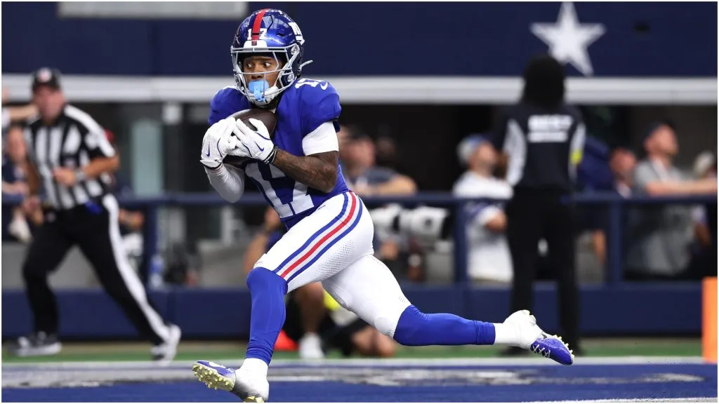 Wan’Dale Robinson of the New York Giants – Sam Hodde/Getty Images