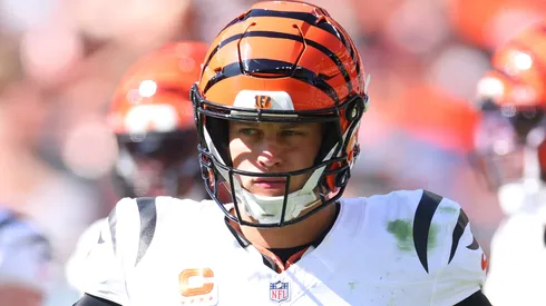 Joe Burrow #9 of the Cincinnati Bengals.