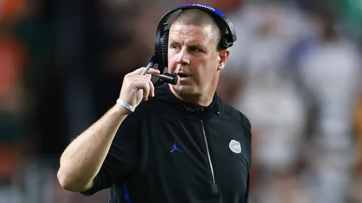 Head coach Billy Napier of the Florida Gators.