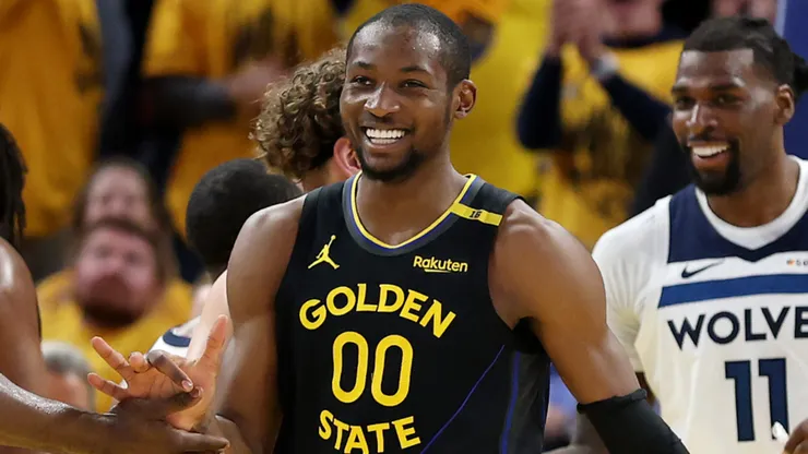Jonathan Kuminga #00 of the Golden State Warriors.