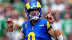 Matthew Stafford #9 of the Los Angeles Rams.