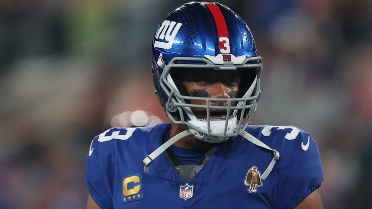 Russell Wilson #3 of the New York Giants.