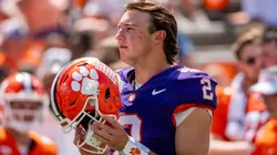 Cade Klubnik #2 of the Clemson Tigers.