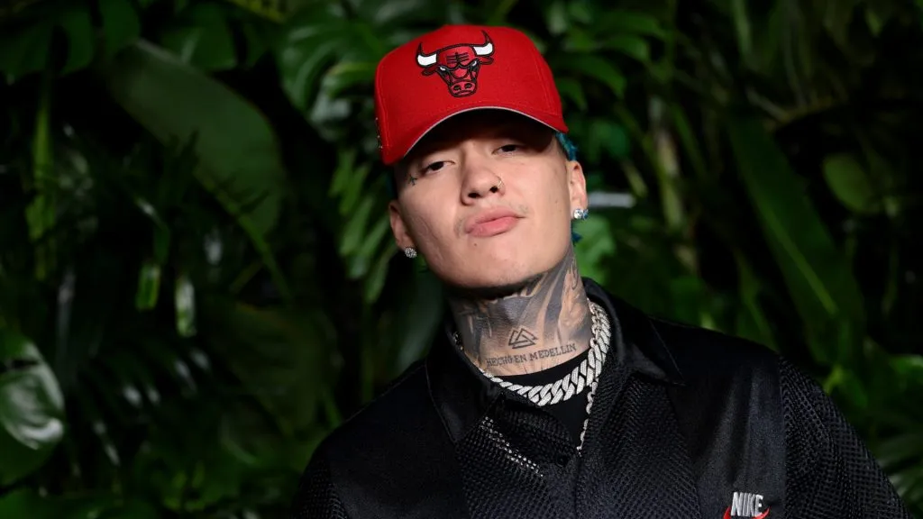 Blessd attends Casa Spotify Miami at The Wynwood Marketplace in 2024. (Source: Dimitrios Kambouris/Getty Images for Spotify)