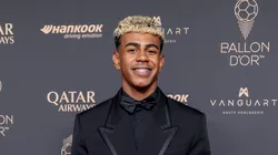 Lamine Yamal attends the 69th Ballon D'Or