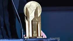 A detailed view of Yachine Trophy.