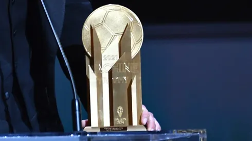 A detailed view of Yachine Trophy.