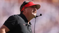 Kirby Smart the head coach of the Georgia Bulldogs.