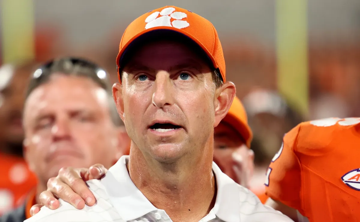 Dabo Swinney reveals his phone has been flooded after Clemson’s 1-3 ...