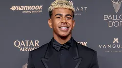 Lamine Yamal attends the 69th Ballon D'Or Photocall.