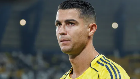 Cristiano Ronaldo of Team Al-Nassr FC during the Saudi Pro League match.