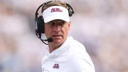 Lane Kiffin the head coach of Ole Miss Rebels.