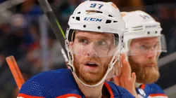 Connor McDavid at UBS Arena on December 19, 2023 in Elmont, New York.