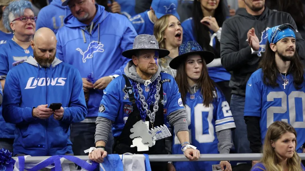 Detroit Lions fans (Source: Gregory Shamus/Getty Images)