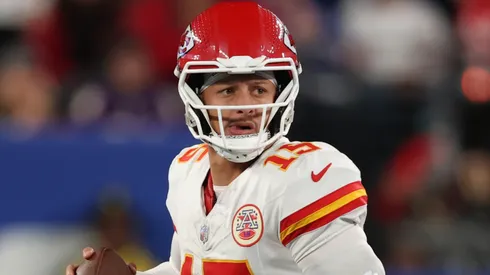 Patrick Mahomes #15 of the Kansas City Chiefs