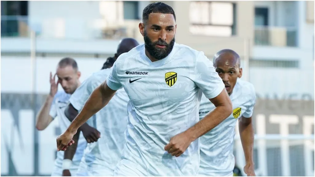 Karim Benzema of Al-Ittihad – Gualter Fatia/Getty Images
