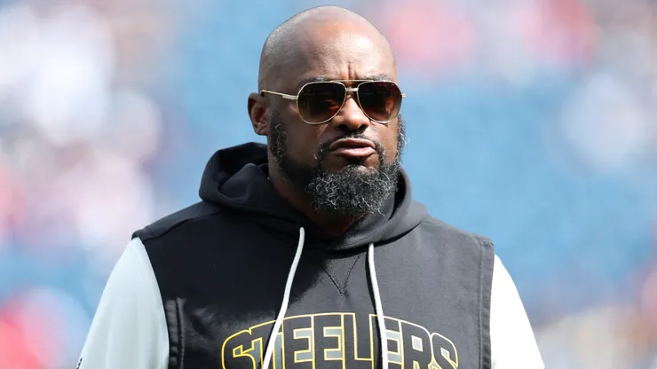 Head coach Mike Tomlin of the Pittsburgh Steelers.
