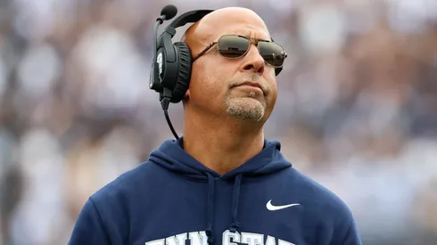 Head coach James Franklin of the Penn State Nittany Lions.