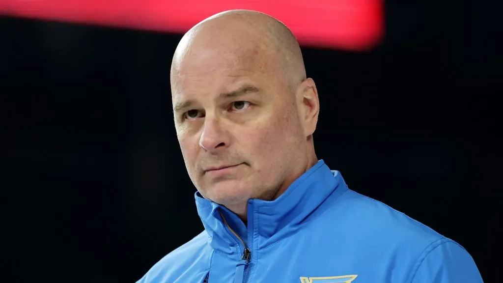 Jim Montgomery during practice