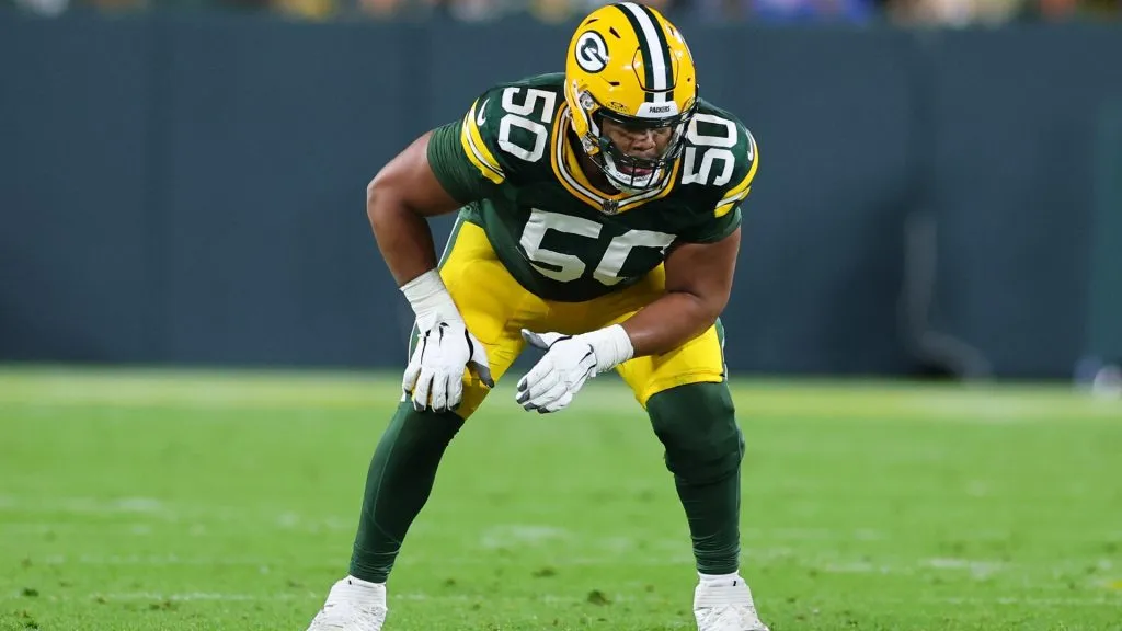 Zach Tom of the Packers