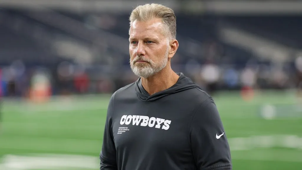 Matt Eberflus of the Dallas Cowboys in 2025. (Source: Sam Hodde/Getty Images)