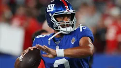 Russell Wilson #3 of the New York Giants.