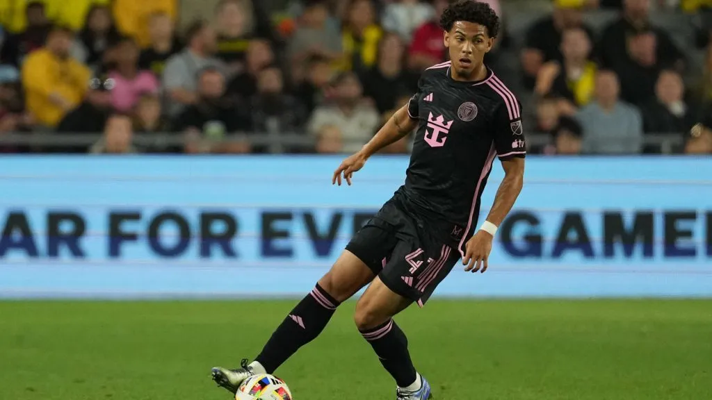 David Ruiz #41 of Inter Miami CF during a game against the Columbus Crew. (Jason Mowry/Getty Images)
