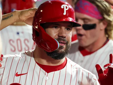 Schwarber delivers clear message on bigger goals after Phillies break HR record, clinch first-round bye
