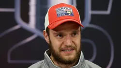 Aleksander Barkov at Rogers Place on June 03, 2025 in Edmonton, Alberta.