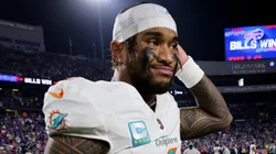 Tua Tagovailoa #1 of the Miami Dolphins.