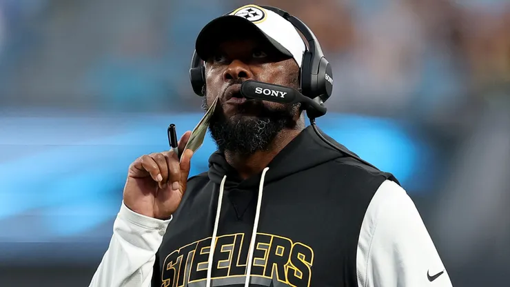 Head coach Mike Tomlin of the Pittsburgh Steelers.