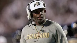 Head coach Deion Sanders of the Colorado Buffaloes.