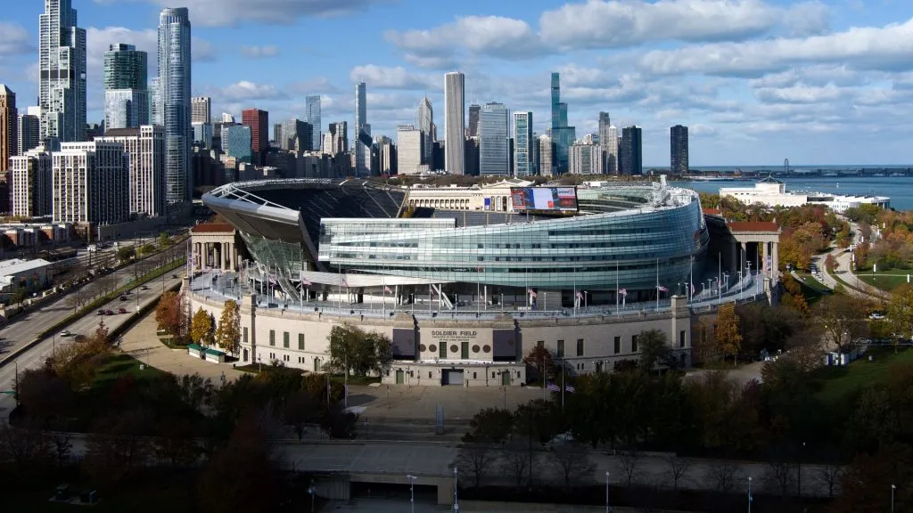 A general view of Soldier Field in 2020. (Source: Quinn Harris/Getty Images)