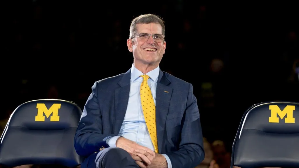 Jim Harbaugh (Source: Nic Antaya/Getty Images)