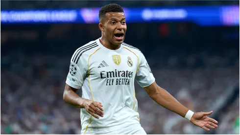 Kylian Mbappe of Real Madrid