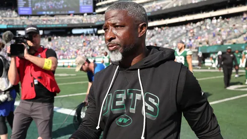 Head coach Aaron Glenn of the New York Jets.