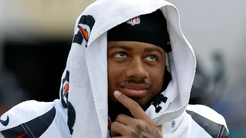 Derek Stingley looks on during the fourth quarter vs the Jaguars on September 21, 2025, Florida.