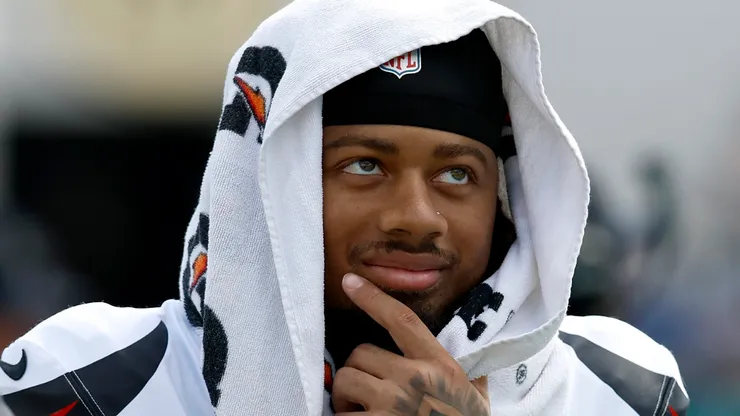 Derek Stingley looks on during the fourth quarter vs the Jaguars on September 21, 2025, Florida.