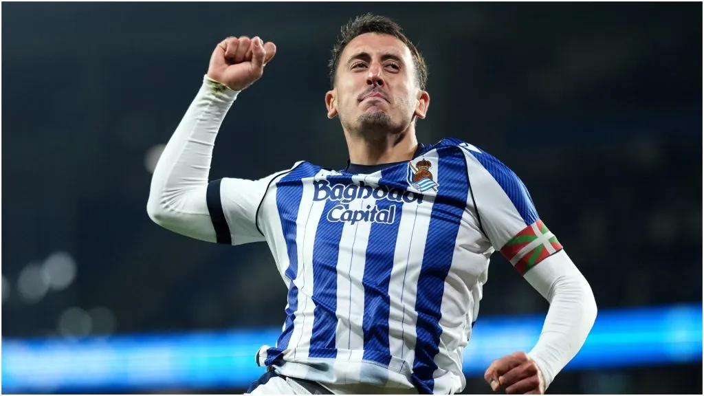 Mikel Oyarzabal of Real Sociedad ā Manuel Serrano Arce/Getty Images