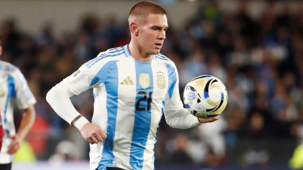 Argentina's Franco Mastantuono