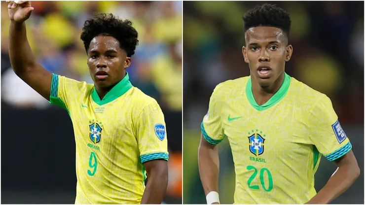 Endrick and Estevao of Brazil.