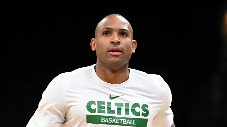 Al Horford during a Boston Celtics game.