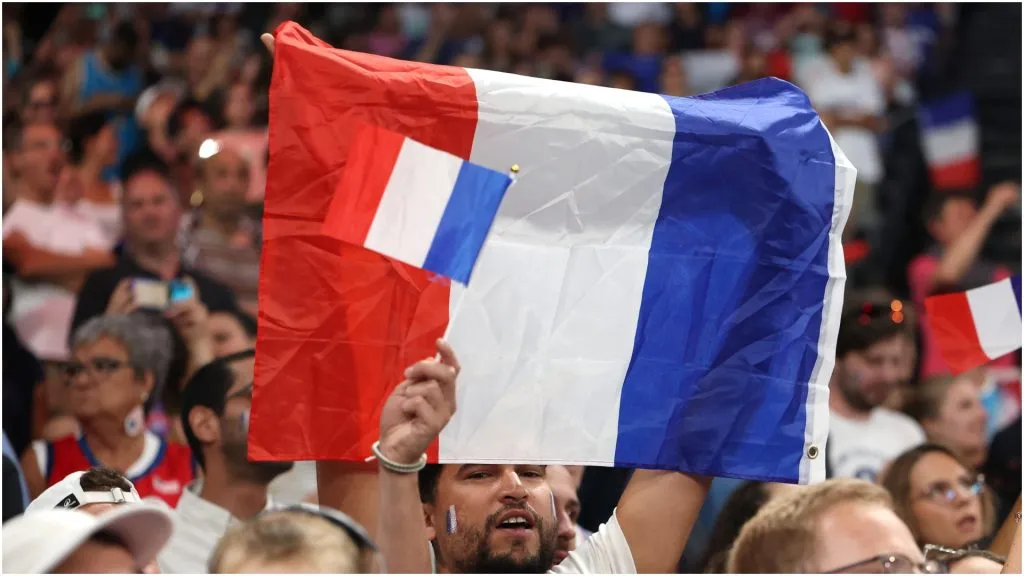 Fans wave a flag of France – Gregory Shamus/Getty Images