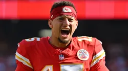 Patrick Mahomes #15 of the Kansas City Chiefs.