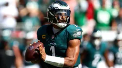 Jalen Hurts #1 of the Philadelphia Eagles.